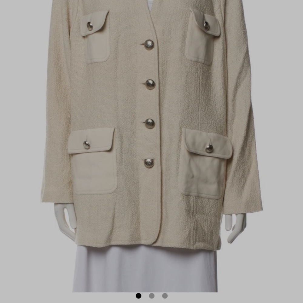 Calvin Klein Elegant Cream Women's Jacket